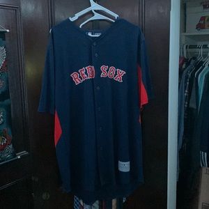 Blue/Red Redsox jersey